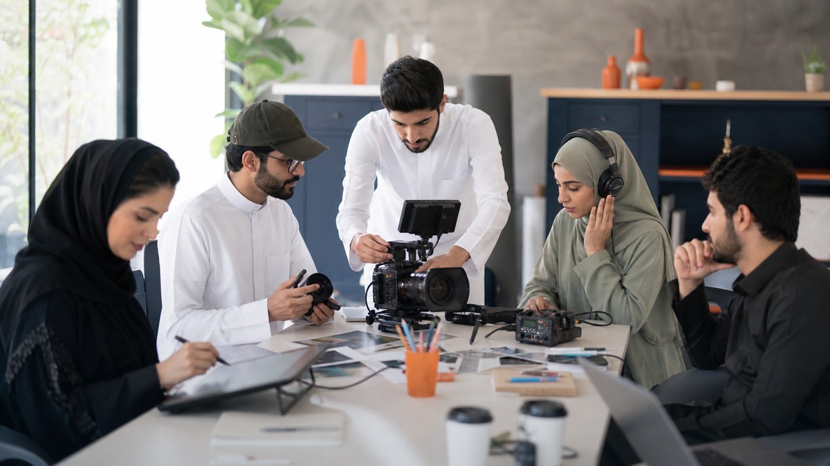ورشة صناعة المحتوى والوسائط الإبداعية